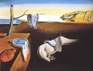 La persistance de la mémoire : “A persistência da memória” - Salvador Dalí – 1931.