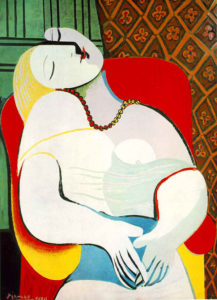 La Rêve : “O Sonho” – Pablo Picasso – 1932.